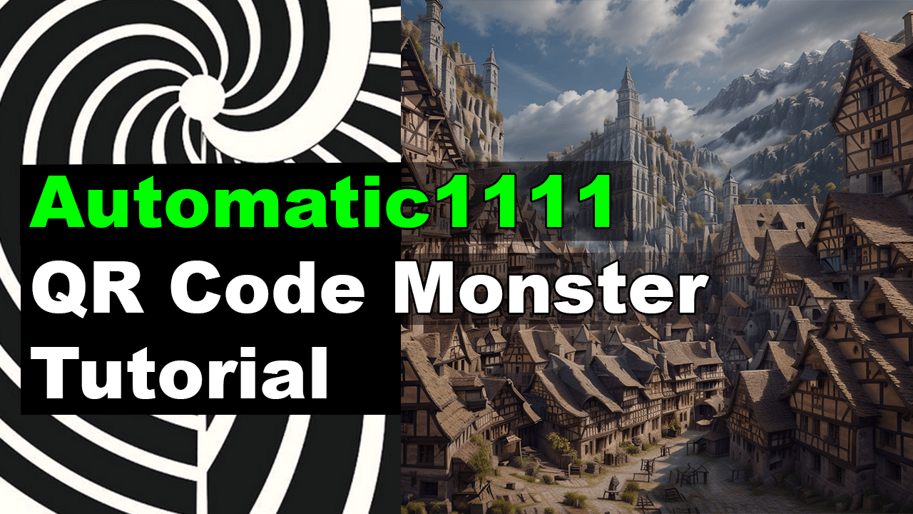 Automatic1111 QR Code Monster Tutorial