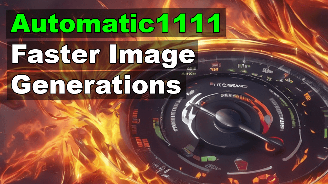 Faster Image Generation