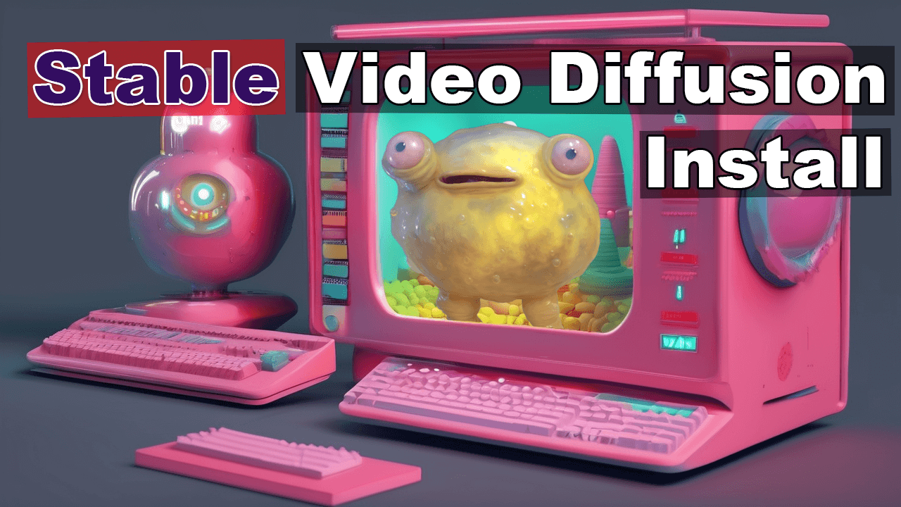 Stable Video Diffusion Install