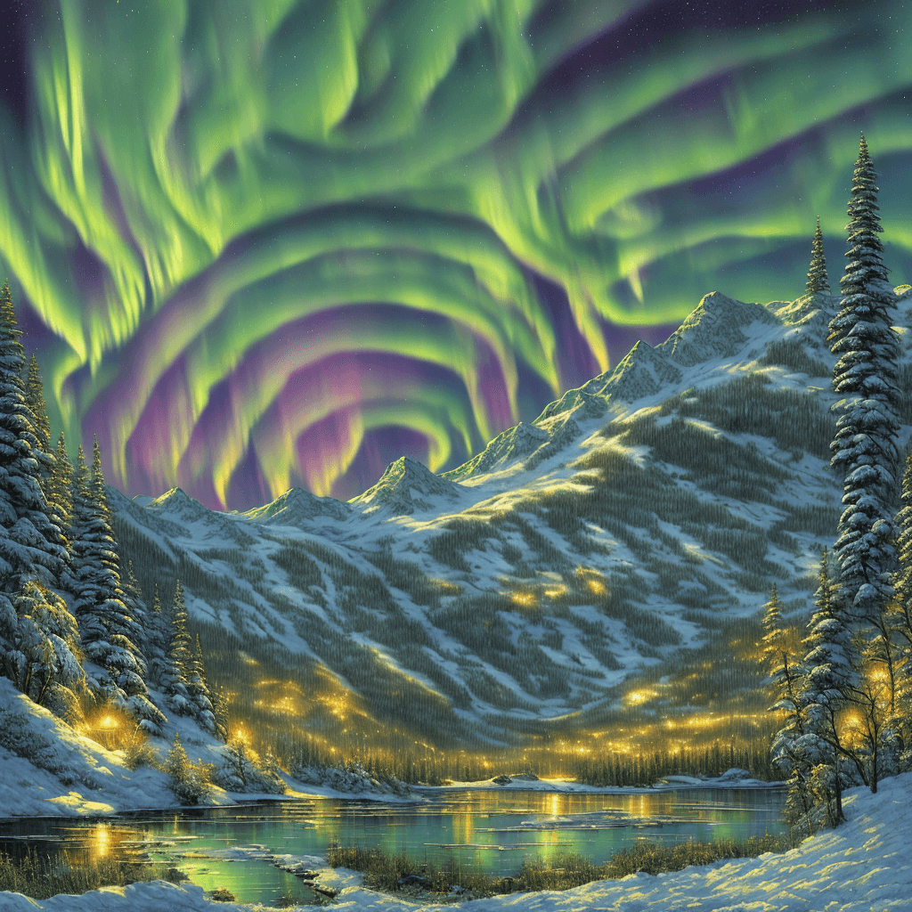 Original Image - Northern Lights