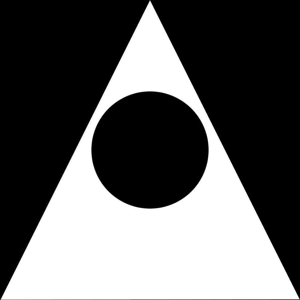 Hover Image - Circle In Triangle Mask